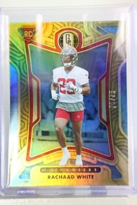 2022 Gold Standard Rachaad White Platinum Rookie Card RC /75 - Picture 1 of 2