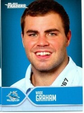 2015 NRL Traders Faces of the game 32/48 Wade Graham - Cronulla Sharks