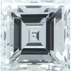 natürliche lose Prinzessin gerader Schritt quadratischer Schliff Diamanten 1,50 mm 1,60 mm 2,40 mm - Bild 1 von 4