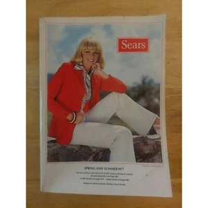 Sears Spring and Summer 1977 Catalog Vintage Fashion Collectible Rare Find 70's - Picture 1 of 7