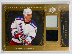 2009-10 Artifacts Treasured Swatches Jersey Patch #TS-WR Wade Redden 8/35