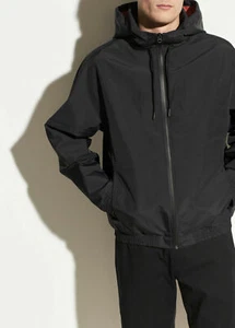 M321 NEU MIT ETIKETT VINCE TECH REISSVERSCHLUSS HOODIE HERREN JACKE GRÖSSE S, M, L, XL $ 425 - Bild 1 von 3