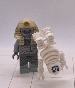 Lego Mummia hrf007 & Scheletro gen001 1383 Maledizione del Faraone - Foto 1 di 6