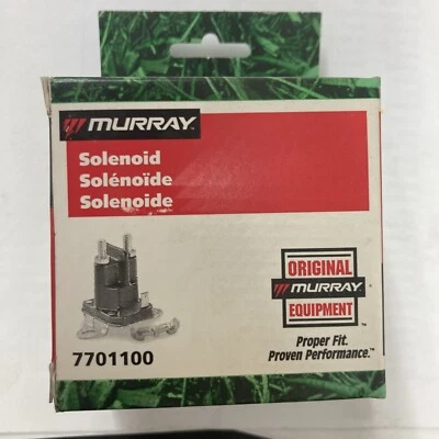 Solenoide de arranque Murray 7701100 para cortadoras de césped Foto 1 de 4