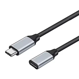 USB-C Verlängerung 10G 4K 5A 100W Kabel C-Stecker C-Buchse Type-C Kabel - Bild 1 von 5