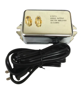 Belkin Video VHF/FM Single Output Signal Amplifier 75 Ohm 10 dB For Coax Cable - Picture 1 of 2