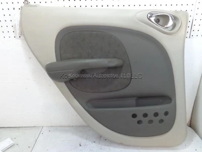 Door Panel Interior Trim PT Cruiser 01 Left Rear Driver Side 02 Beige R7FL 10 09 - Image 1 of 4