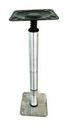 Sport Master Three Pieces Boat Seat Pedestal 17 " Total Height For Fishing Boat - Image 1 of 4