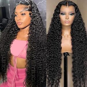 30inch Lace Front Wigs Human Hair Lace Front Wig Kinky Curly Wig Loose Wave Wigs
