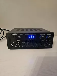 Moukey Home Audio Amplifier Stereo Receivers 220W 2 Channel Amp Stereo System - Picture 1 of 24
