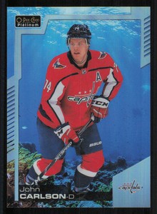 2020-21 O-Pee-Chee Platinum Aquamarine 036/499 John Carlson #131