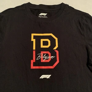 BELGIUM GRAND PRIX 2022 Mens Small Black T-Shirt Formula 1 Racing F1 - Picture 1 of 9