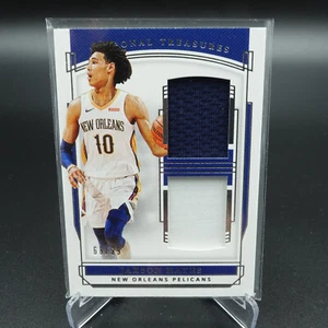 2019-20 PANINI NATIONAL TREASURES JAXSON HAYES ROOKIE DUAL MATERIALS CARD /99 - Picture 1 of 2