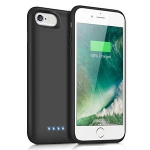 Akkuhülle für iPhone 7/6S/8/6 【2022 Neueste】 6000mAh Zusatzakku Ladehülle Han... - Bild 1 von 7