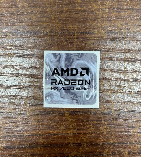 1x Radeon RX 7000 Desktop / Laptop Custom Sticker Label (NEW) | eBay