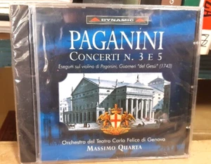 PAGANINI CONCERTI N.3 e 5 ESEGUITI DA M.QUARTA COL GUARNIERI DEL GESU' - Imagen 1 de 2