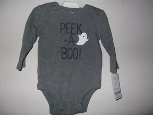 CARTER'S - NIÑAS - MAMPER - GRIS / FANTASMA - TALLA 3 MOS (AC-29-468) - Imagen 1 de 4
