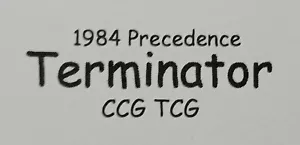 TERMINATOR TCG CCG por un precio - Imagen 1 de 3