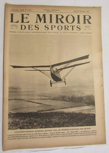 Le Miroir des Sports n°121 - 26 Octobre 1922 - Aviation Sans Moteur Farman - Picture 1 of 1