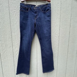Levis 315 Jeans Women 33 Dark Wash Shaping Boot Cut Stretch - Picture 1 of 18