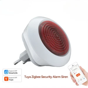 Siren Alarm Smart Home Security Sound Flash PlugPlay Wireless Siren Horn Linkage - Picture 1 of 24