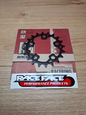 Piezas de bicicleta retro vintage nuevo en caja nos RaceFace plato piñón 58 mm, 20T 8,9s Foto 1 de 4