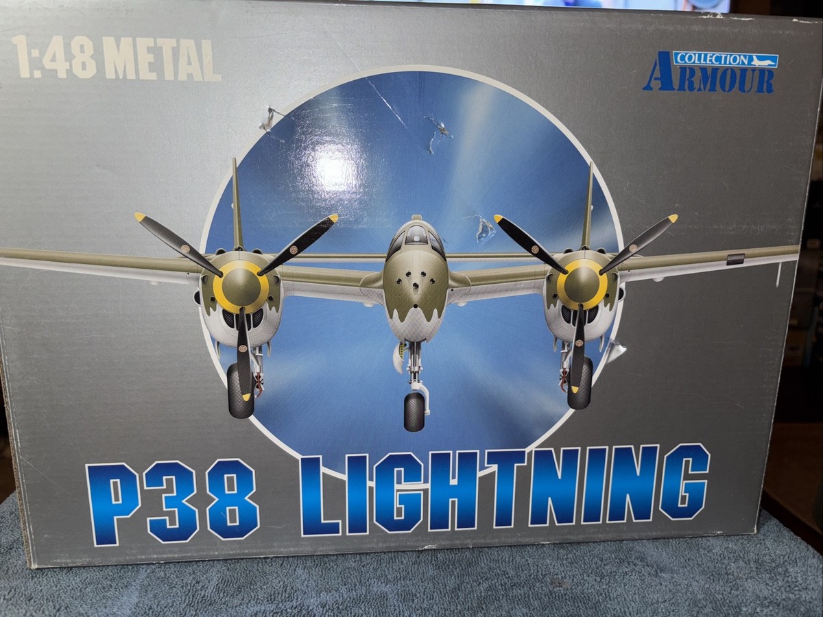 双胴の悪魔 ライトニングP38 LIGHTNING フランクリンミント 1/48 Franklin Mint P 38 for sale | eBay