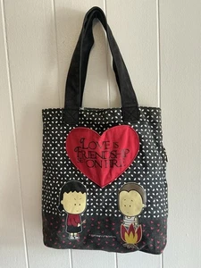 Rare Modern Vintage 2009 Angry Little Girls By Leia Lee Fabric Tote Handbag Bag - Picture 1 of 5
