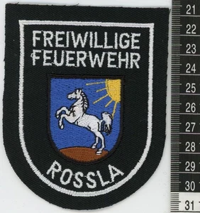 XXX Test 47XXX Feuerwehr Thüringen Thüringen Aufnäher Feuerwehr Germany NEU - Bild 1 von 1