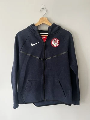 Nike Juvenil Niños Grande Tecnología Polar Sudadera con Capucha Chaqueta Equipo EE. UU. Olímpico 2016 Talla YXL Foto 1 de 4