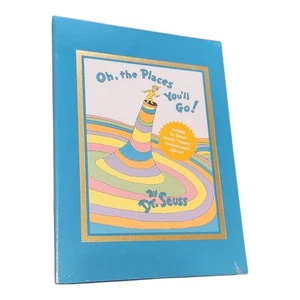 Oh The Places Youll Go Dr Seuss Book Popover Address Hardcover New - Picture 1 of 3