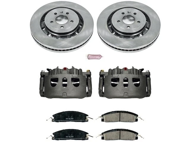 Kit de pastillas de freno delanteras y rotor para Ford Taurus 2013-2019 2014 2015 2016 HR216YZ Foto 1 de 1