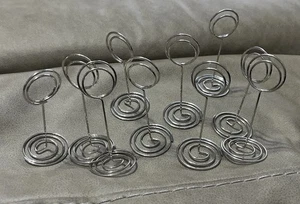 40 Pcs Place Card Holder, Table Number Holders, Wire Picture Holder, (Silver) - Picture 1 of 3