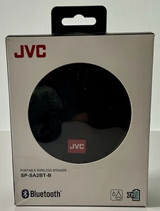 Neu JVC Tragbarer Bluetooth Wasserdichter Drahtloser Lautsprecher 7 Stunden (SP-SA2BT-B) VERSIEGELT - Bild 1 von 6