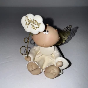 Angel Cheeks Thinking of you” Russ Kirk Figurine W/tag - Picture 1 of 3