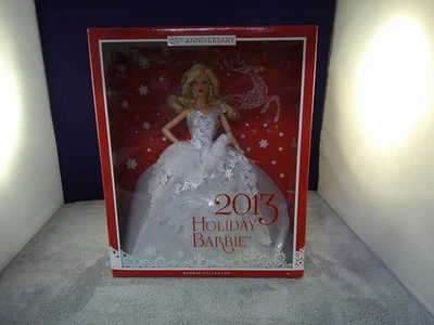 Colección de muñecas Barbie Mattel Holiday 2013, 25 aniversario - nuevas en caja original Foto 1 de 4