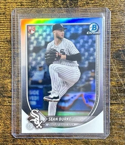 2025 Bowman Chrome Sean Burke RC Red Rookie Redemption Chicago White Sox - Foto 1 di 2