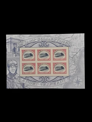 Scott #4806 Inverted Jenny Souvenir Sheet with 6 $2 Stamps (2013) - Image 1 of 2
