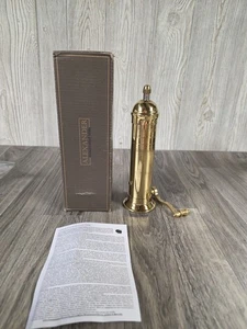 The Original Greek Pepper Mill - 8" Brass Elegant Alexander Handcrafted Mills - Picture 1 of 6