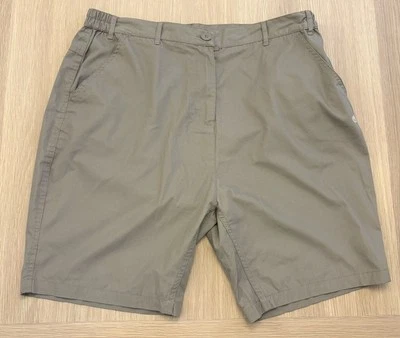 Craghoppers Women’s Hiking Shorts Size 18 Inside Beige Solarshield - Image 1 of 4