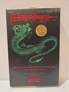 Wizardry Proving Grounds of the Mad Overlord APPLE, DOS 3.3, 1 DRIVE, 48K - Picture 1 of 7