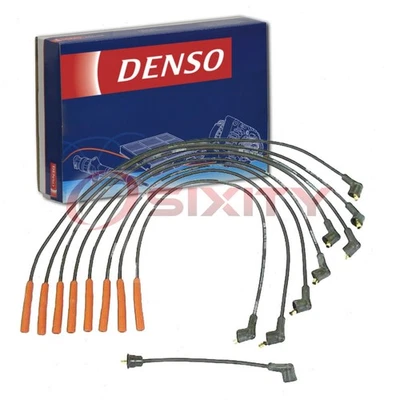Denso Spark Plug Wire Set for 1972-1974 Ford Country Sedan 5.8L 7.0L 7.5L V8 qk - Image 1 of 4