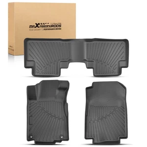 Front + Rear Floor Mat Liners For Honda CR-V EX Sport Utility 12-16 Anti-Slip - Picture 1 of 14
