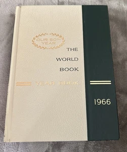 1966 The World Book Encyclopedia Yearbook 1965 Year in Review 626 Pages - Picture 1 of 9