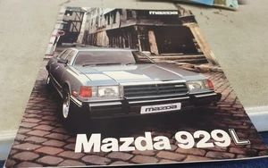 1980 ? MAZDA 929L Sedan & Wagon Sales Brochure  - Picture 1 of 7