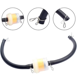 Filtre tube tuyau pour dirt bike conçu pour que les moteurs fonctionnent en dou - Picture 1 of 8