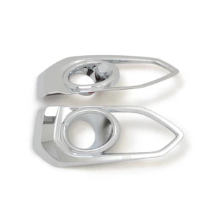 For Honda Fit Jazz 2018 2019 Chrome Front Fog Lamp Light Cover Trim Bezel - Imagen 1 de 6