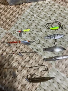 Vintage Spinners & Lures 9 of various Mfg. good condition Some Very Rare. - Picture 1 of 23