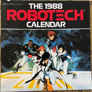 Robotech Calendar 1988 Vintage Animation Anime - Picture 1 of 3