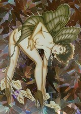 1993 OLIVIA, "Olivia II" Prism Insert Beautiful Trading Card #16/BUTTERFLY LADY